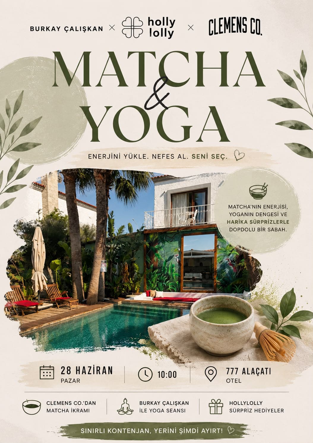 Matcha & Yoga afişi